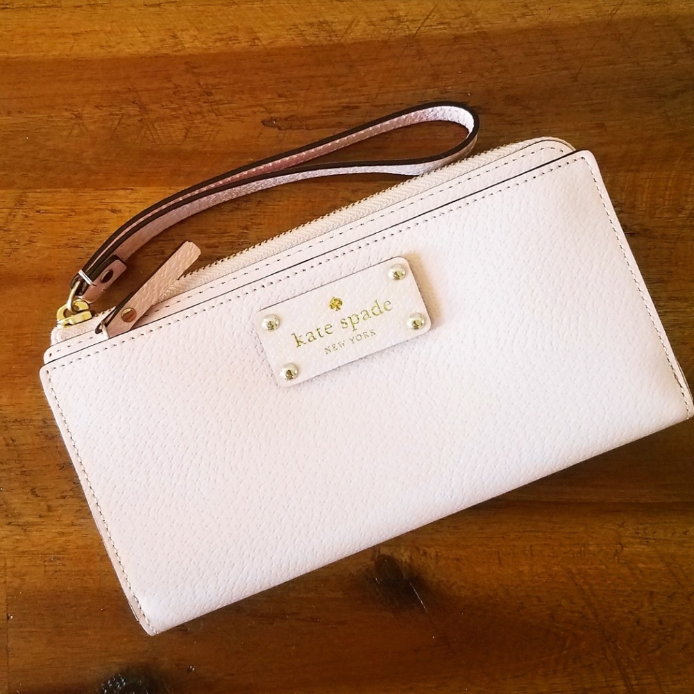 Rose Pink Kate Spade Clutch "Tech Friendly"